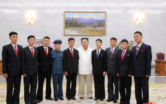 N.Korea leader urges young ex-convicts to become 'kindling spark' for national development