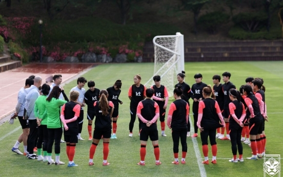 Nat'l women's football roster announced for Asian Cup qualifiers