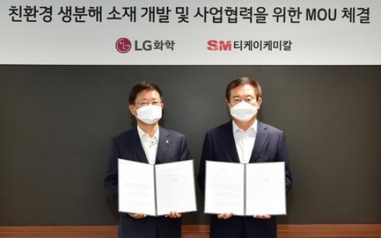 LG Chem to produce biodegradable plastics with TK Chemical