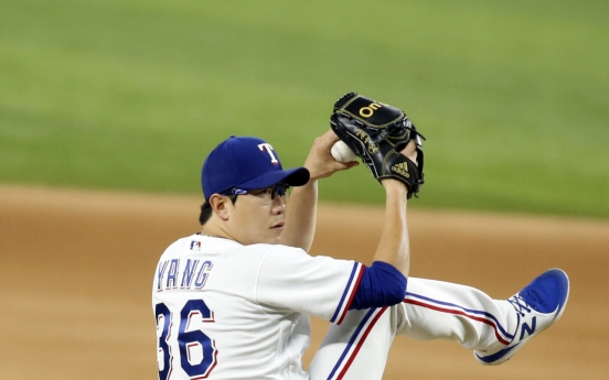 Rangers' Yang Hyeon-jong sent back to minors