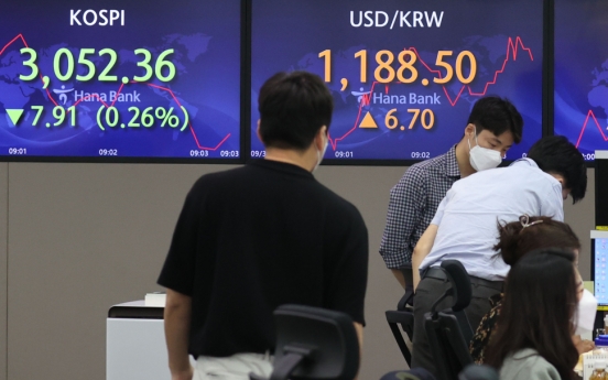 Seoul stocks open lower on lingering US bond uncertainties