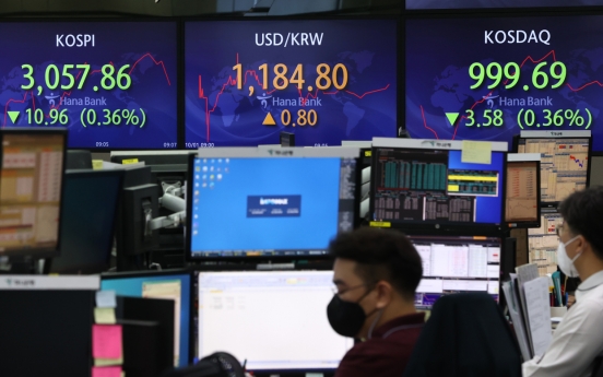 Seoul stocks open lower on US inflation woes