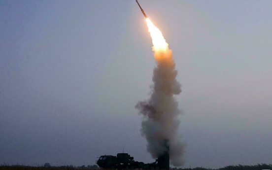 N. Korea test-fires new anti-aircraft missile: state media