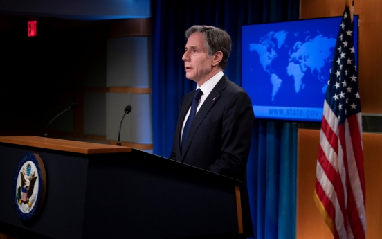 Blinken underscores importance of cooperation between NATO, S. Korea