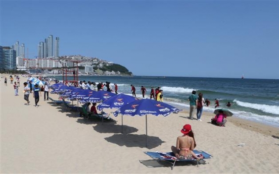 Busan's Haeundae Beach loses over 20% of white sand from erosion: data