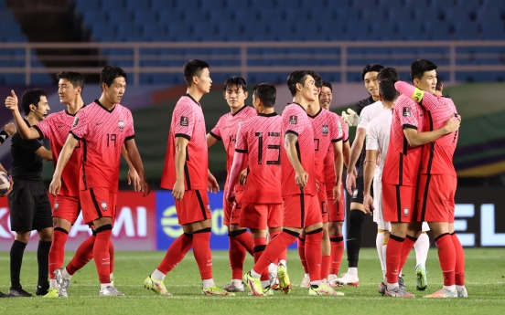 S. Korea looking to end drought vs. Iran in away World Cup qualifying match