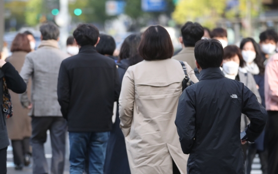 First frost of season spotted in Seoul as chilly weather continues