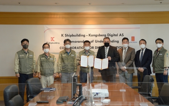 K Shipbuilding to join forces with Norwegian firm for smart ships