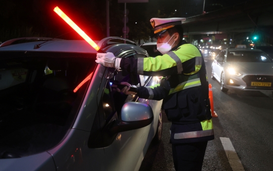 2,844 people caught drunk driving in 1st week of 'living with COVID-19': police