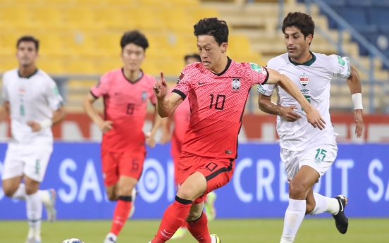 S. Korea blank Iraq to extend undefeated run in World Cup qualifying campaign