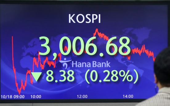 Seoul stocks open lower on profit-taking