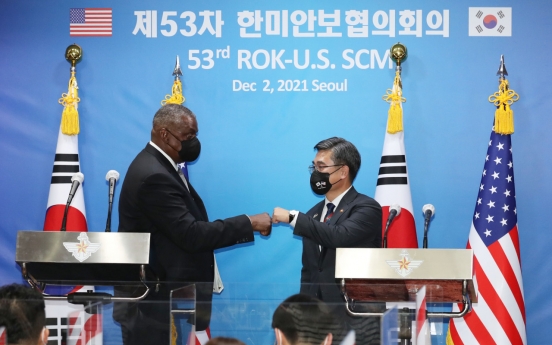 S. Korea, US to discuss possibility of advancing OPCON transfer assessment date