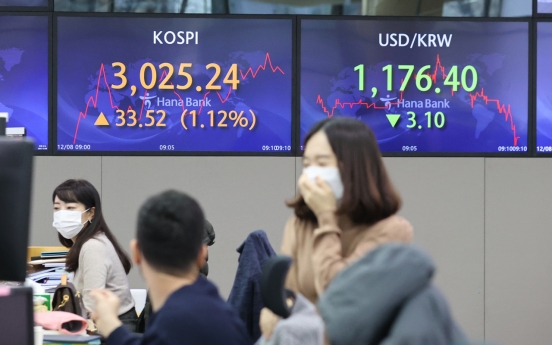 Seoul stocks open higher on US gains