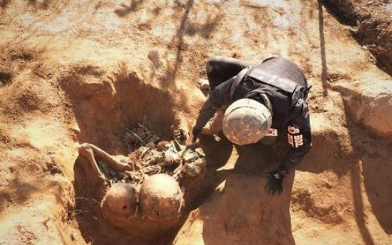 S. Korea enshrines remains of 370 Korean War troops excavated this year