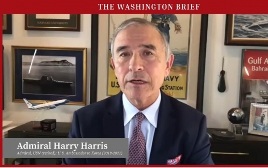 US must not reward N. Korea with end of war declaration before talks: Harry Harris