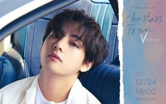 BTS V's 'Christmas Tree' debuts on Billboard's Hot 100 chart