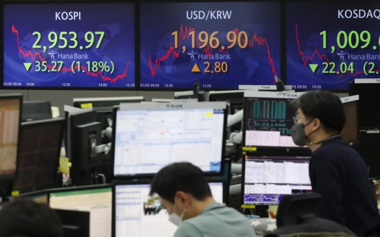 Seoul stocks sink over 1% on US bond yield woes