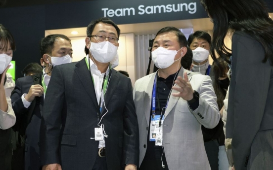 [CES 2022] Samsung, SKT execs discuss partnership on 5G, AI, metaverse