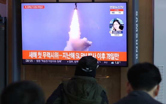 N.Korea test-fires unidentified projectile toward East Sea: JCS