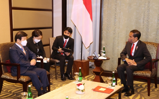 Assembly Speaker shares Korea’s experience on administrative city relocation with Jokowi