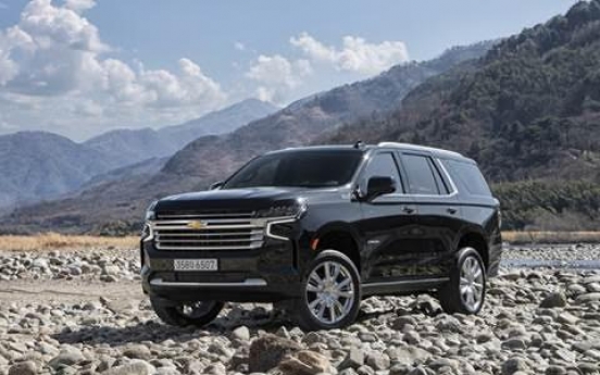 GM to add Tahoe SUV to S. Korean lineup next month