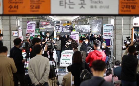 Disabled advocacy group resumes subway protests