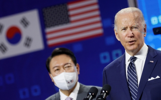 Biden, Yoon commit to enhancing economic, technology cooperation against supply chain challenges