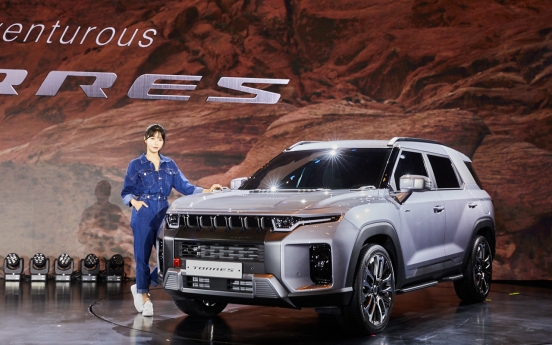 In fresh restart, SsangYong Motor launches new SUV Torres