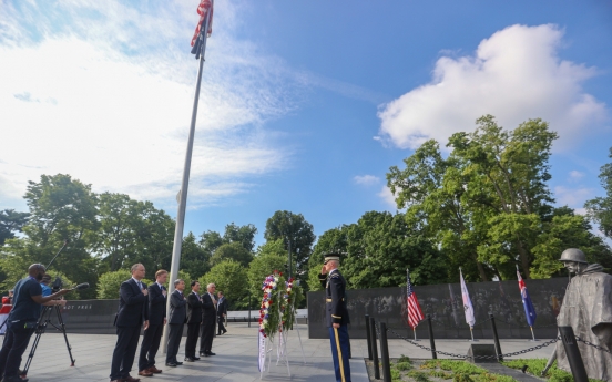 [Photo News] Wall of Remembrance unveiled in Washington