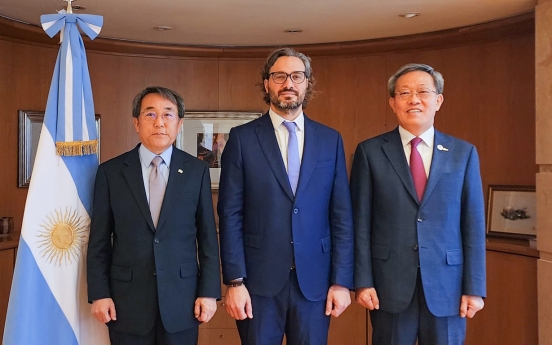 Posco President visits Argentina for Korea’s World Expo bid