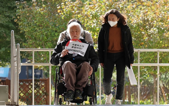 [Newsmaker] Disability rights group continues subway protests despite leader's sentence