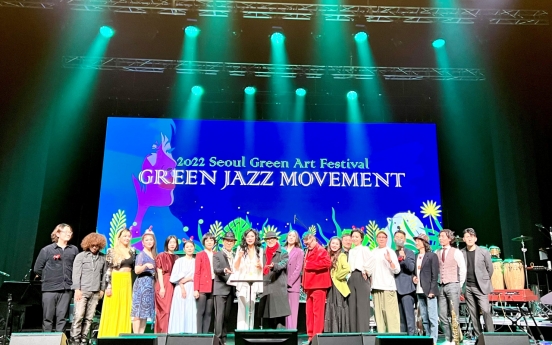 [Herald Review] Jazz vocalist Woong San and musicians share message for environment