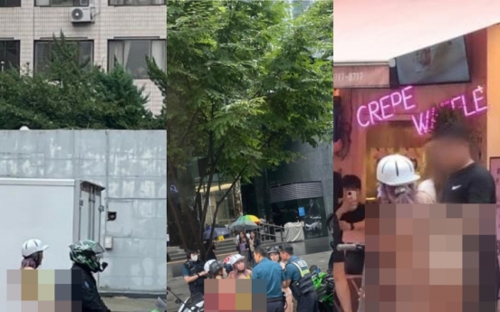 Bikinis in downtown Seoul spark 'indecent exposure' row