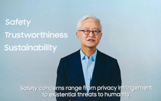Samsung CEO highlights AI safety research