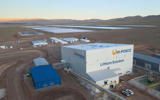 Posco develops production system for battery-grade lithium