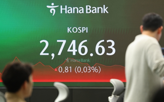 Seoul shares end almost flat ahead of key US inflation report