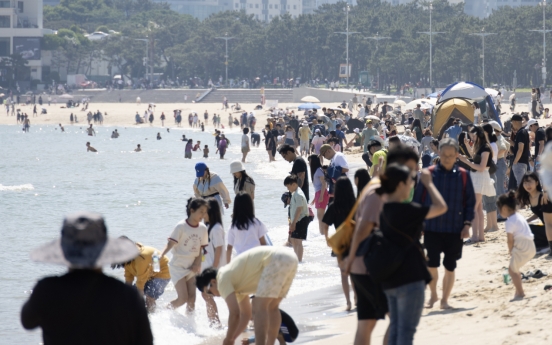 Woman's body found on Haeundae Beach