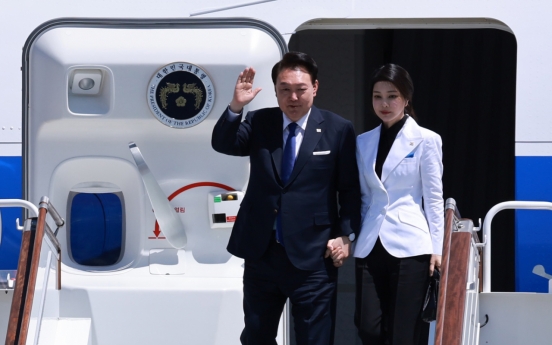 Yoon arrives in Uzbekistan for final leg of Central Asia trip