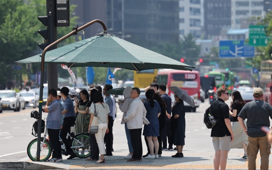 Korea hit by hottest June day on record