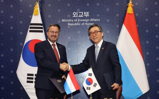 FM Cho voices hope for stronger ties with Luxembourg as embassy opens in S. Korea