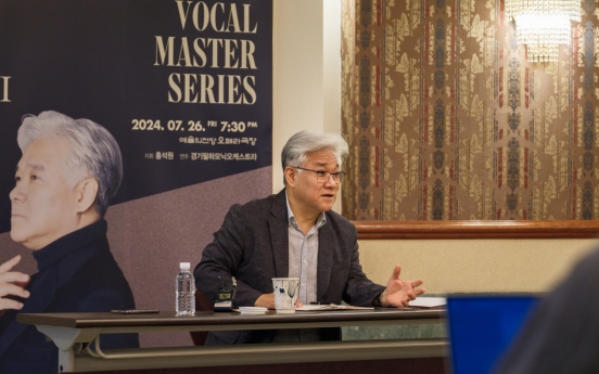[Herald Interview] Bass Youn Kwang-chul to show career highlight in vocal master series