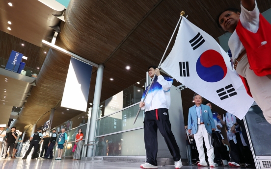 S. Korea's main delegation lands in Paris