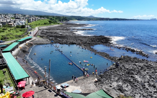 [Photo News] Nonjinmul, Jeju’s unique natural beach