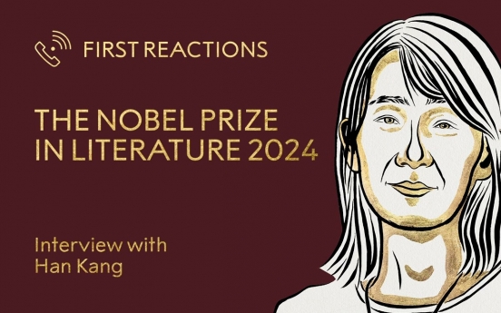 Han Kang's 'first reactions' after winning the Nobel Prize