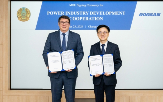 Doosan Enerbility to support Kazakhstan's energy modernization