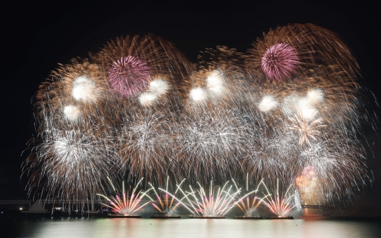 Teens' prank spoils Busan's biggest fireworks festival