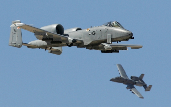 US Air Force to retire A-10 attack aircraft in S. Korea by fiscal year 2025