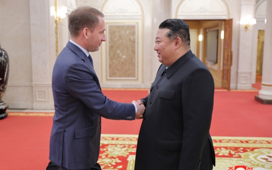 N. Korea's Kim urges extensive promotion of relations with Russia: KCNA