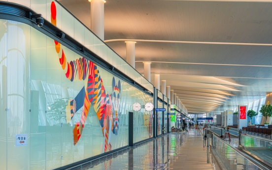 [Photo News] Art takes off at Incheon Airport