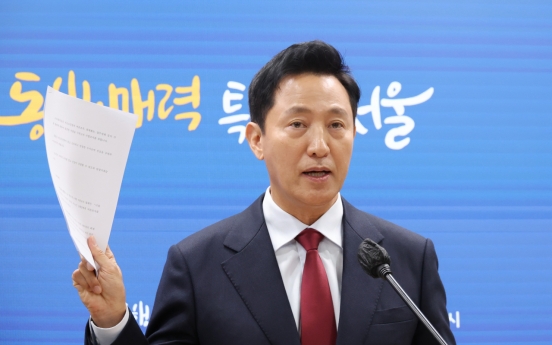 Seoul mayor to file charges against power broker Myung Tae-kyun, news outlets